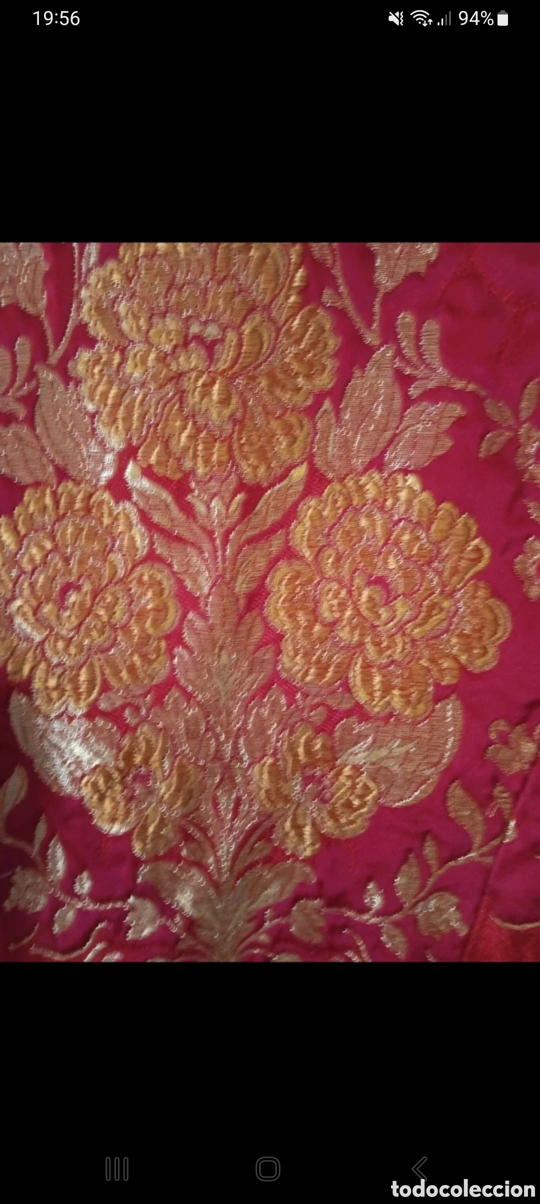 Vintage: Chaleco Fallero en perfecto estado(Amparo Fabra)recien recogido de tintoreria.