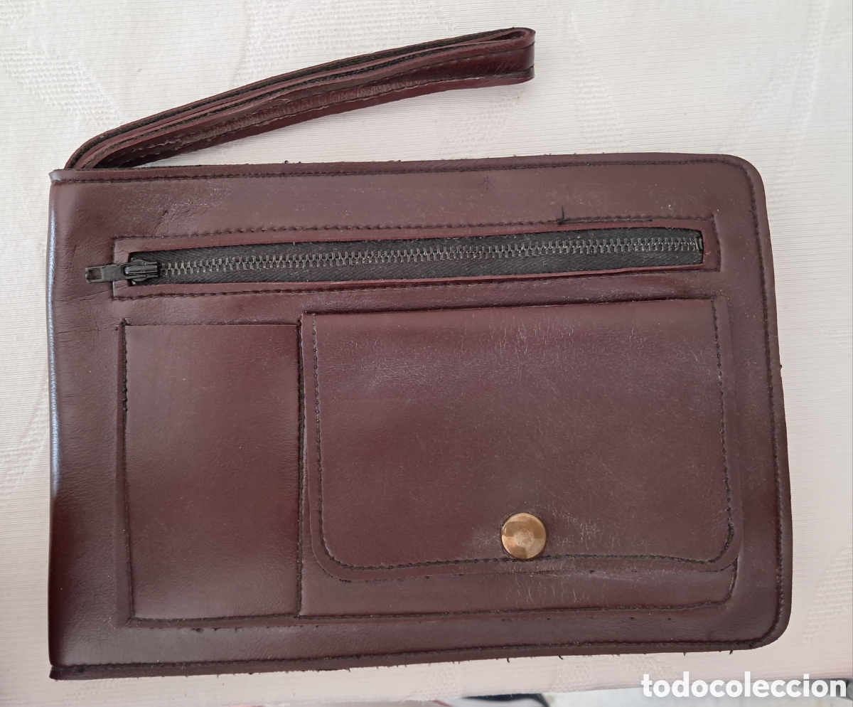 Vintage: Mariconera a&ntilde;os 70. Bolso de hombre