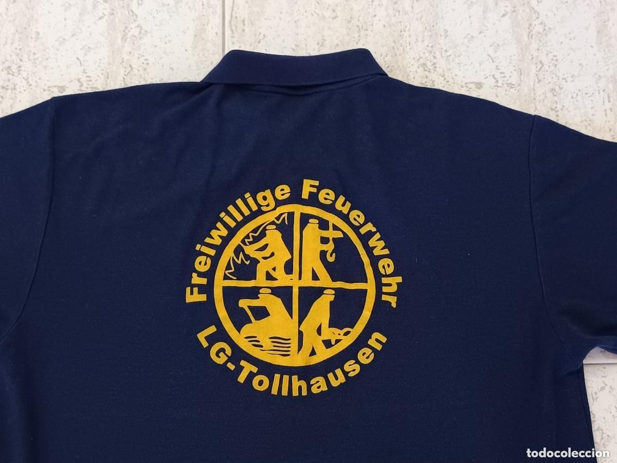Vintage: POLO BOMBEROS FREIWILLE FEUERWEHR TOLLHAUSEN (DEPARTAMENTO DE BOMBEROS VOLUNTARIOS DE TOLLHAUSEN
