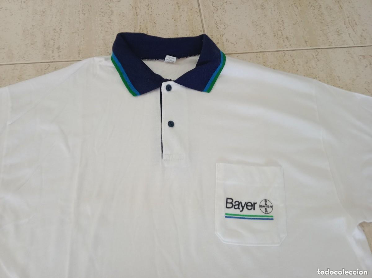 Vintage: Vintage. POLO TRABAJO EMPRESA BAYER TALLA XL