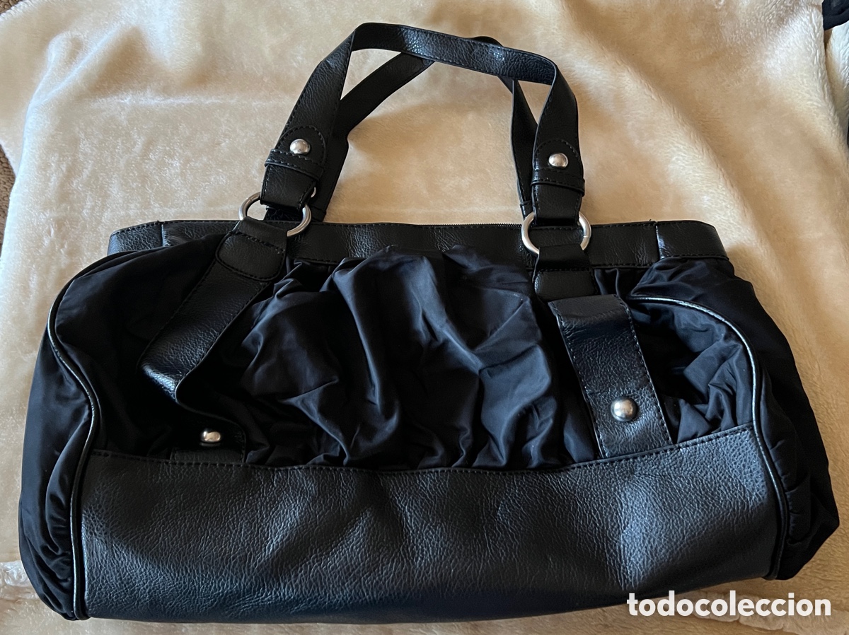 Vintage: Bolso de mano negro H&M estilo Bowling