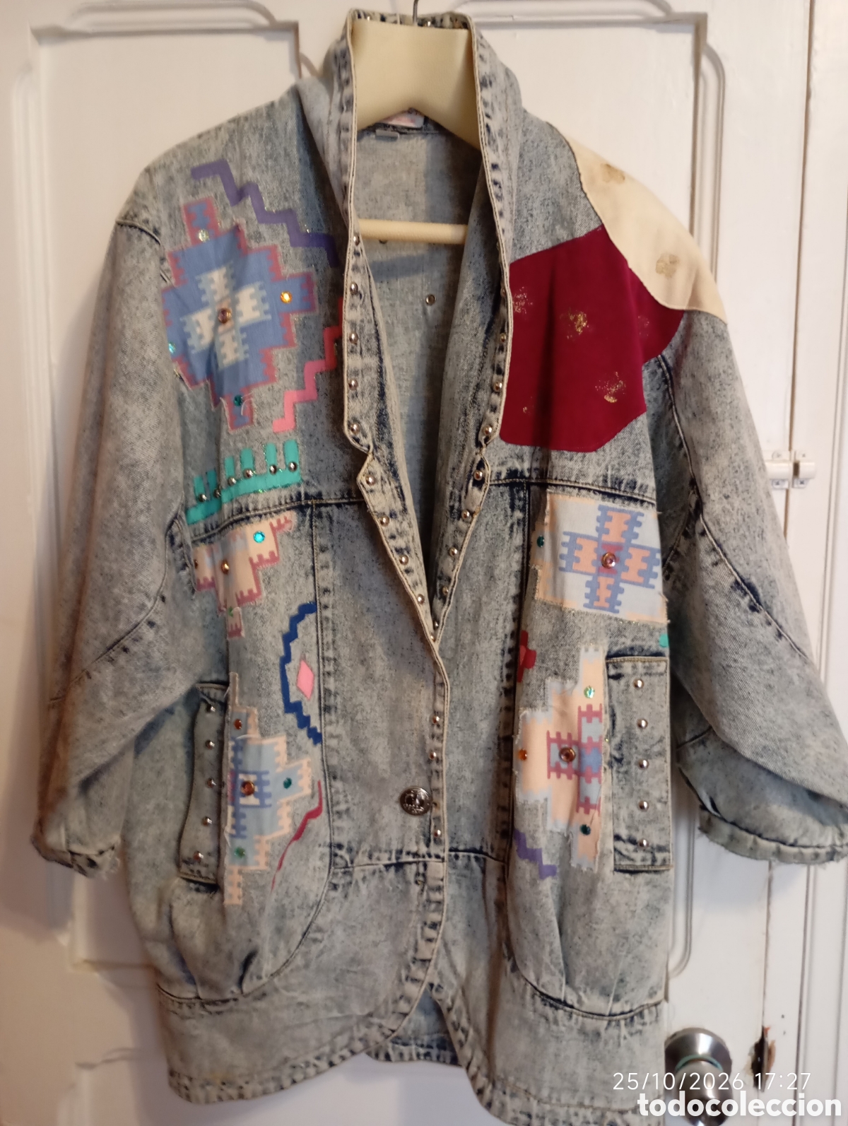 Vintage: Beautiful Kathy Safranski wearable art jacket
