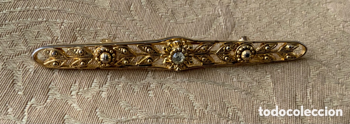 Vintage: ANTIGUO BROCHE BARRA - Foto 4