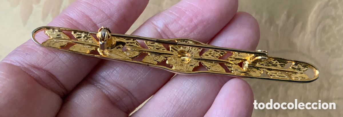 Vintage: ANTIGUO BROCHE BARRA - Foto 7