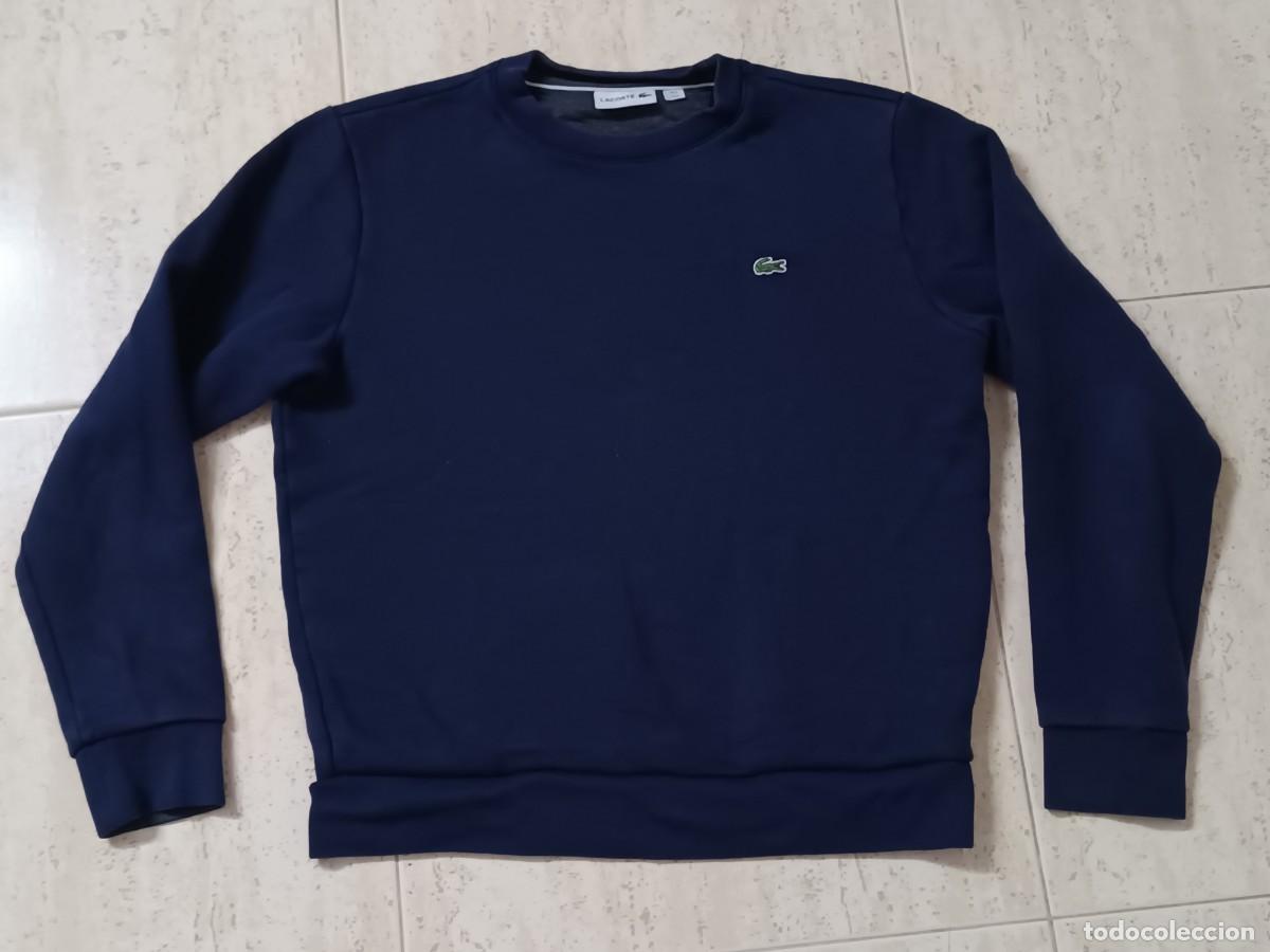 Vintage: SUDADORA LACOSTE. TALLA M