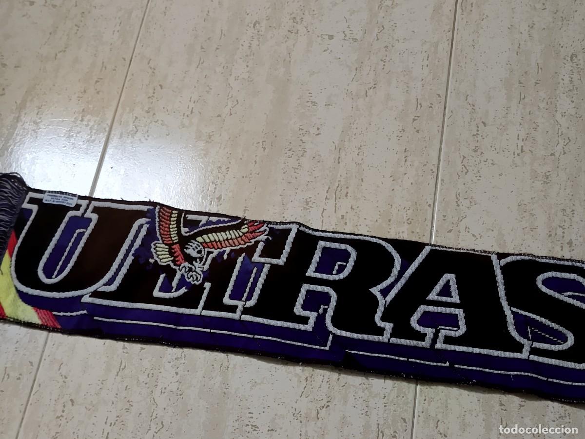Vintage: VINTAGE 80s. BUFANDA ULTRA SUR Hooligans Real Madrid - Foto 5