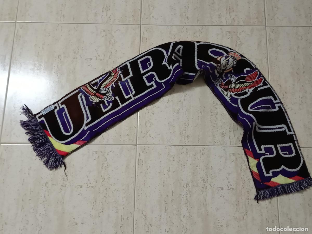 Vintage: VINTAGE 80s. BUFANDA ULTRA SUR Hooligans Real Madrid - Foto 7