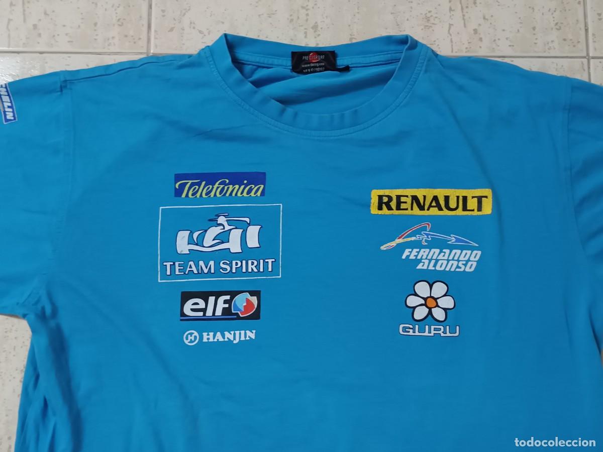 Vintage: VINTAGE 2005. CAMISETA LEGEND Fernando Alonso Renault F1 Racing motor. TALLA XL