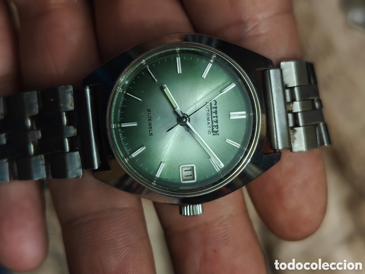 Vintage: Reloj citixen autom&aacute;tico 21 jewels