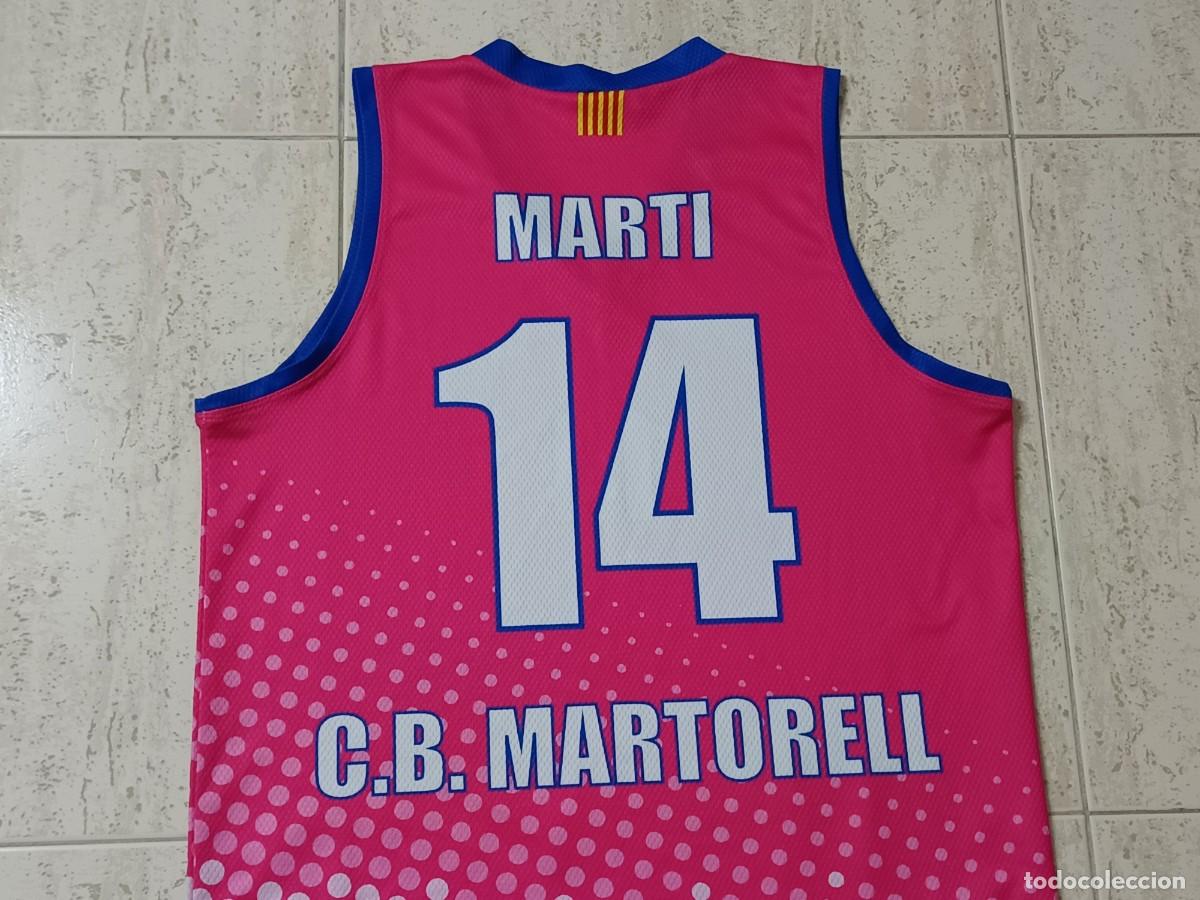 Vintage: CAMISETA CLUB BALONCESTO MARTORELL. TALLA M (Match worn Player 14 Mart&iacute;)
