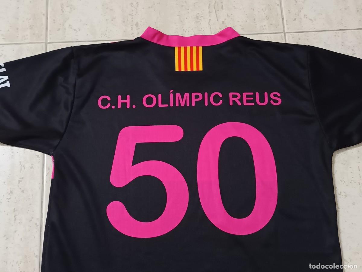 Vintage: CAMISETA CLUB ESPORTIU HOQUEI OL&Iacute;MPIC REUS. Match worn player 50. TALLA M
