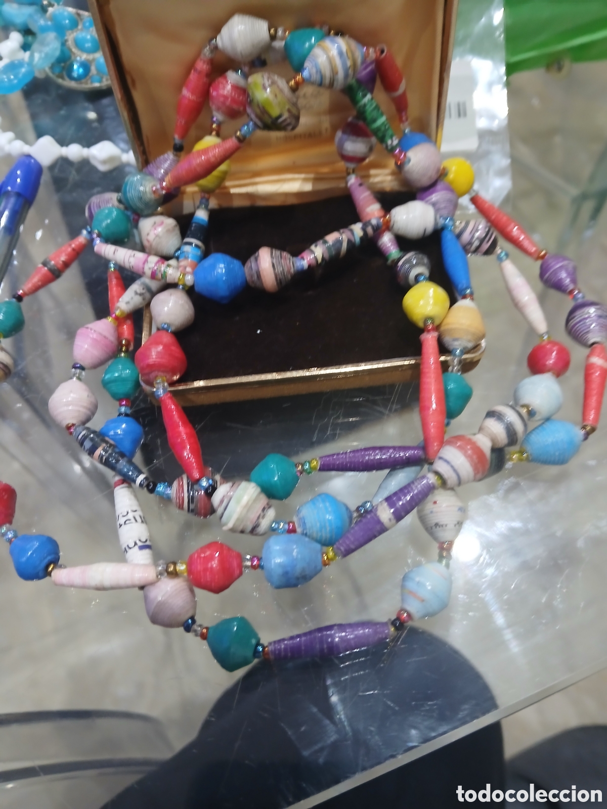 Vintage: Visuteria collar largo.