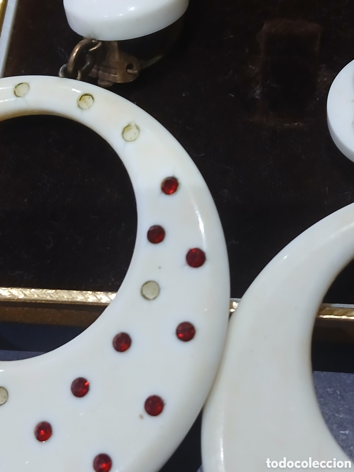 Vintage: Visuteria pendientes de 80 - Foto 3
