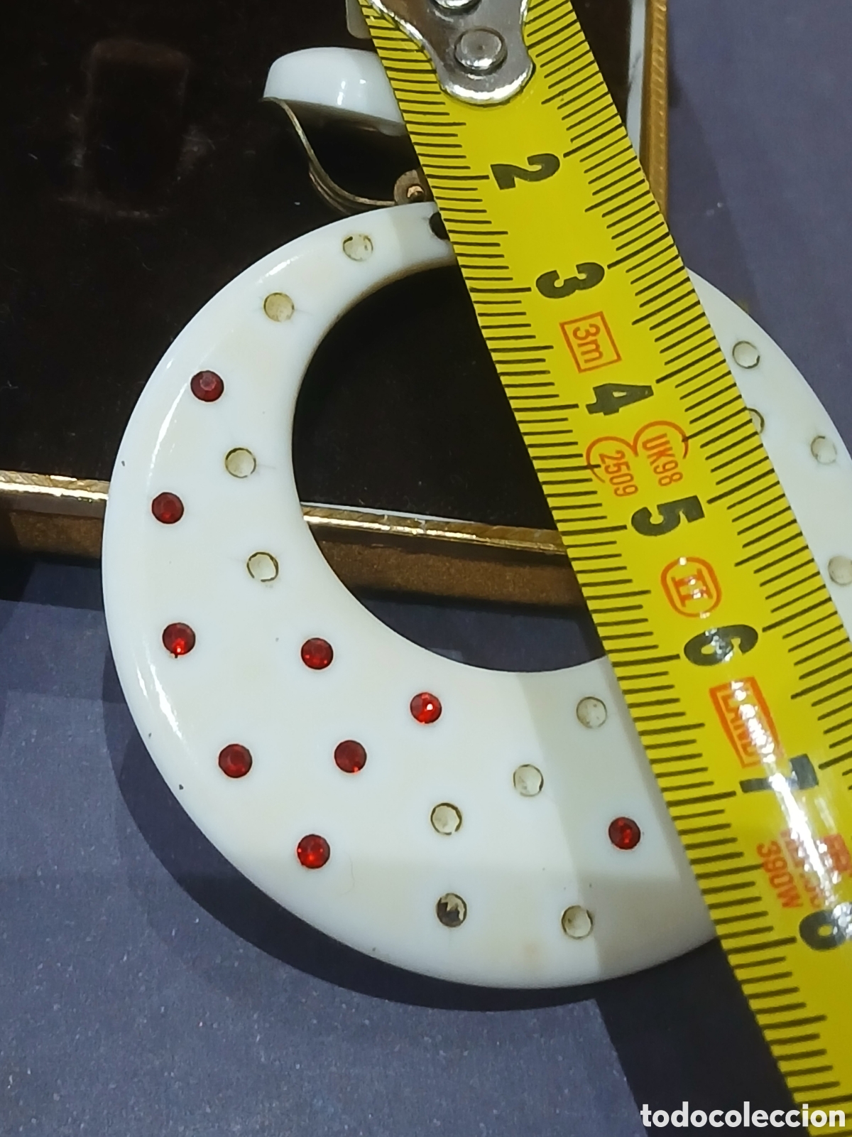 Vintage: Visuteria pendientes de 80 - Foto 5