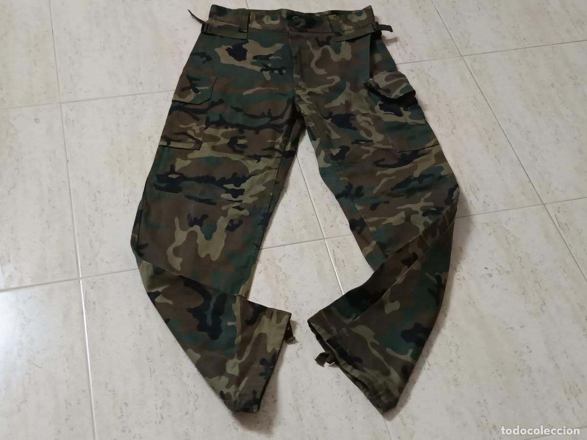 Vintage: VINTAGE 1991. PANTALONES DE UNIFORME DE CAMPA&Ntilde;A EJ&Eacute;RCITO DE TIERRA.