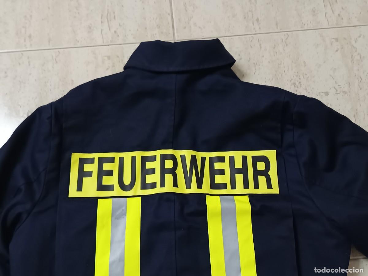 Vintage: CHAQUETA BOMBERO ALEMANIA (FEUERWEHR). TALLA L