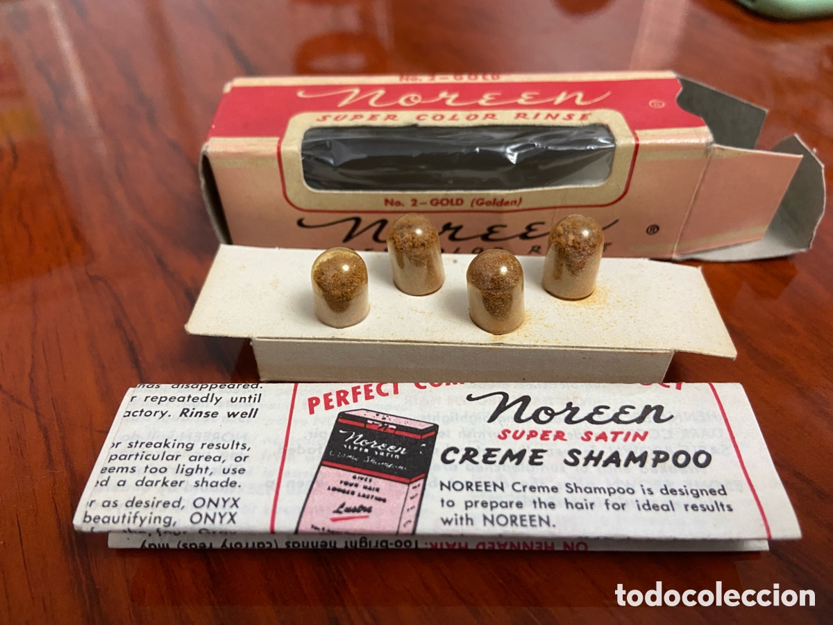 Vintage: C&aacute;psulas Noreen Super Color Rinse (en el tono No. 2-Gold / Golden)