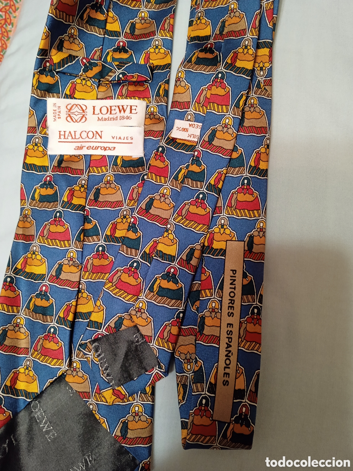 Vintage: Corbata Loewe de seda, en perfecto estado - Foto 3