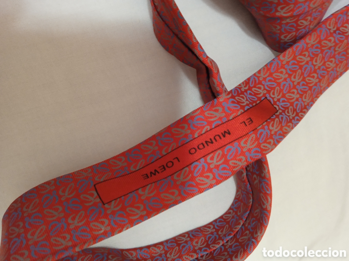 Vintage: Corbata Loewe de seda - Foto 5