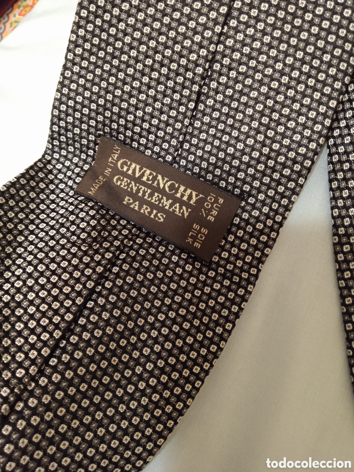 Vintage: Corbata de seda natural Givenchy - Foto 2