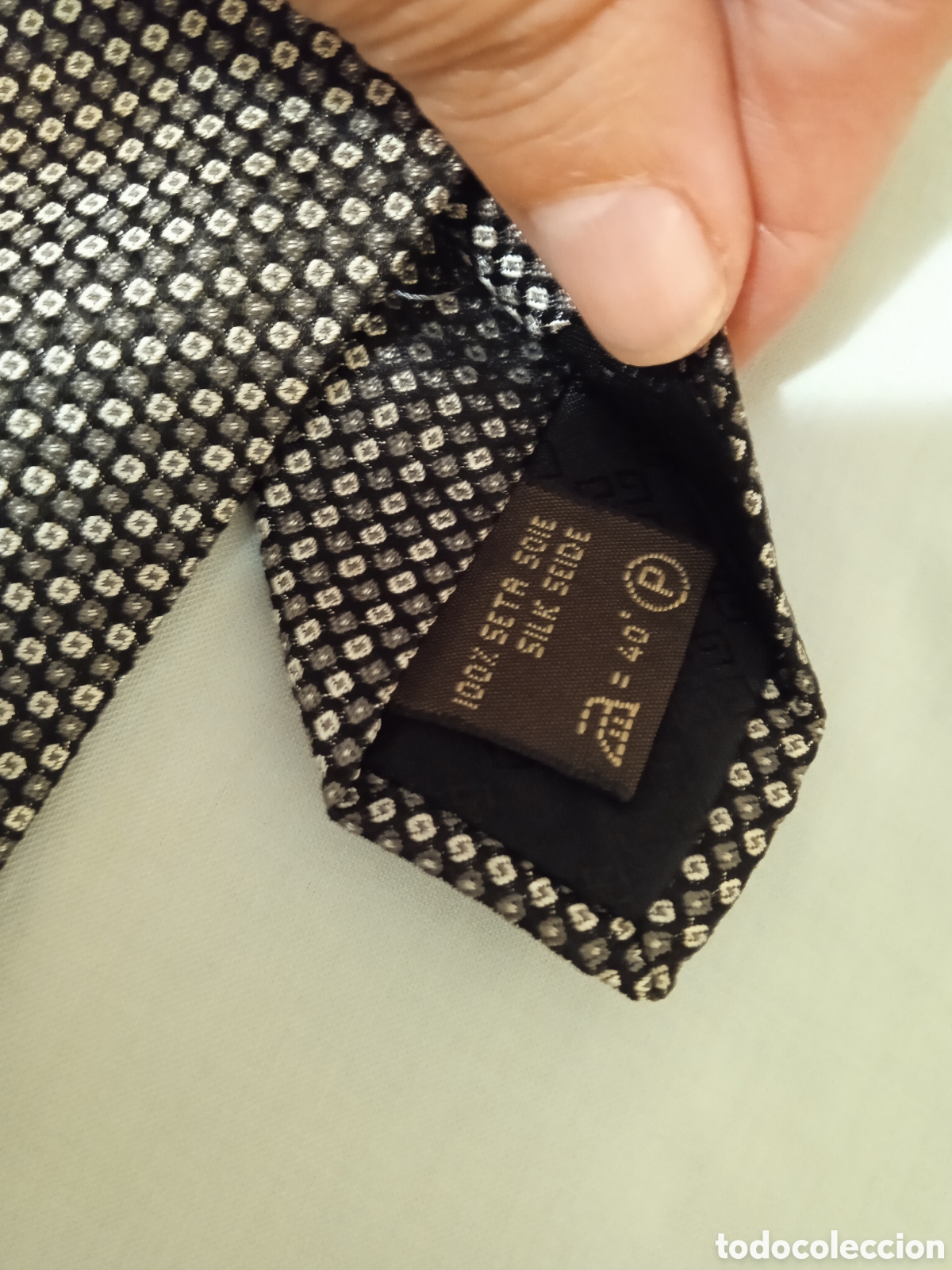 Vintage: Corbata de seda natural Givenchy - Foto 3