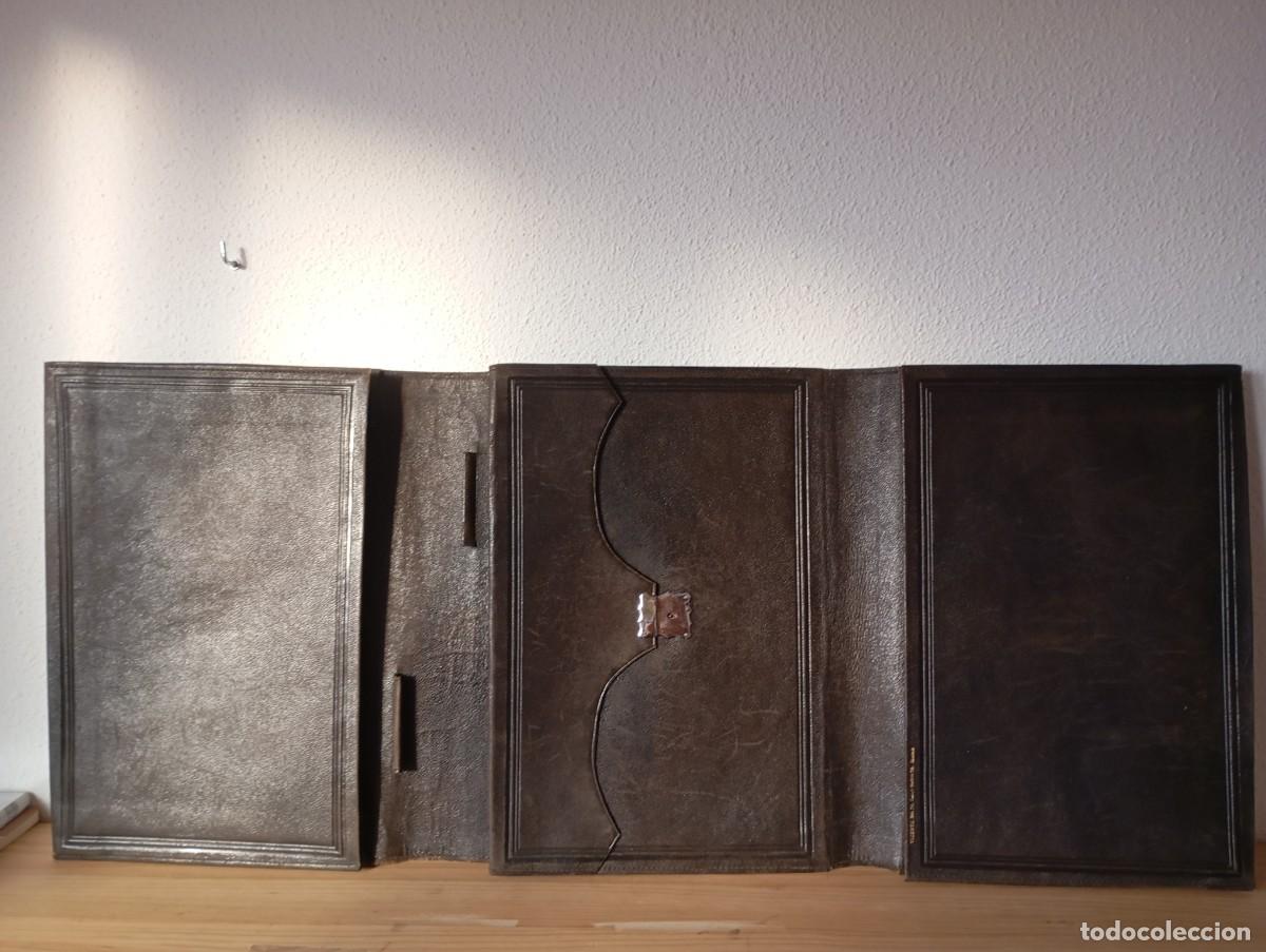 Vintage: Portadocumentos en piel plegable - Foto 5