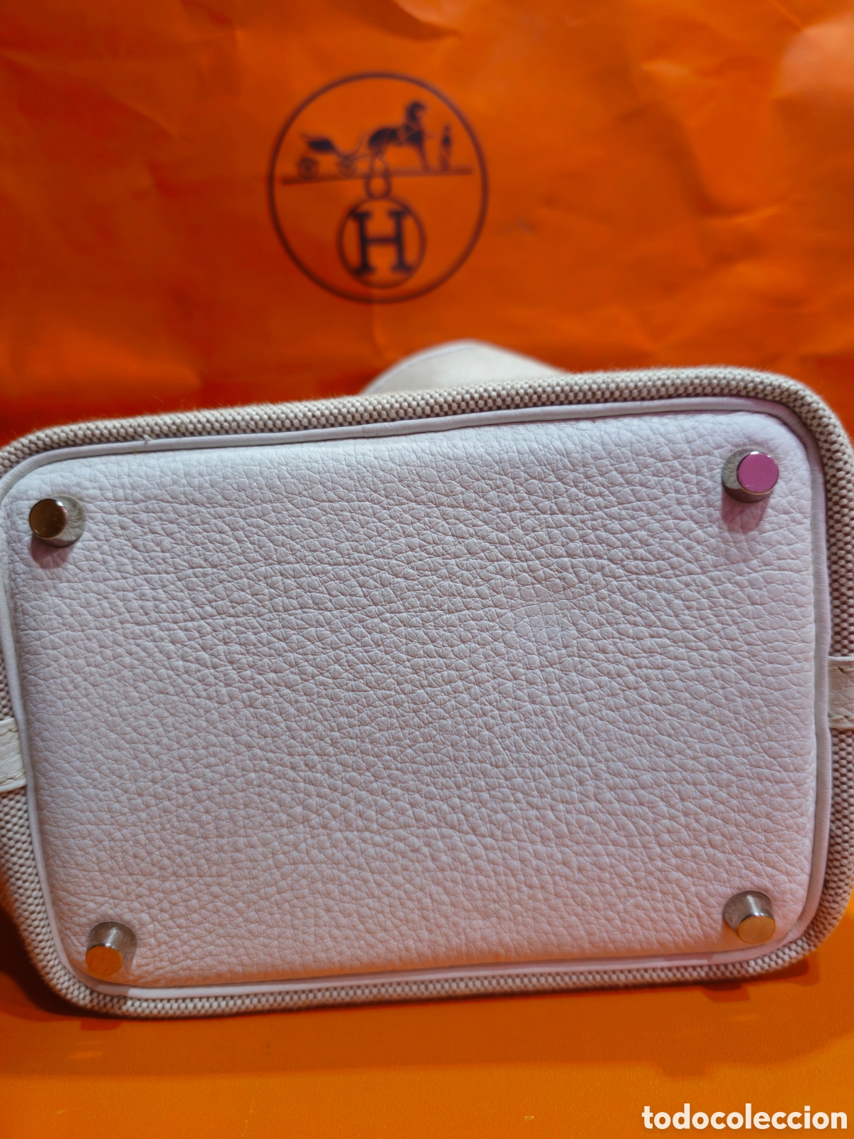 Vintage: Bolso Herm&egrave;s Picotin PM 18(2004) - Foto 23
