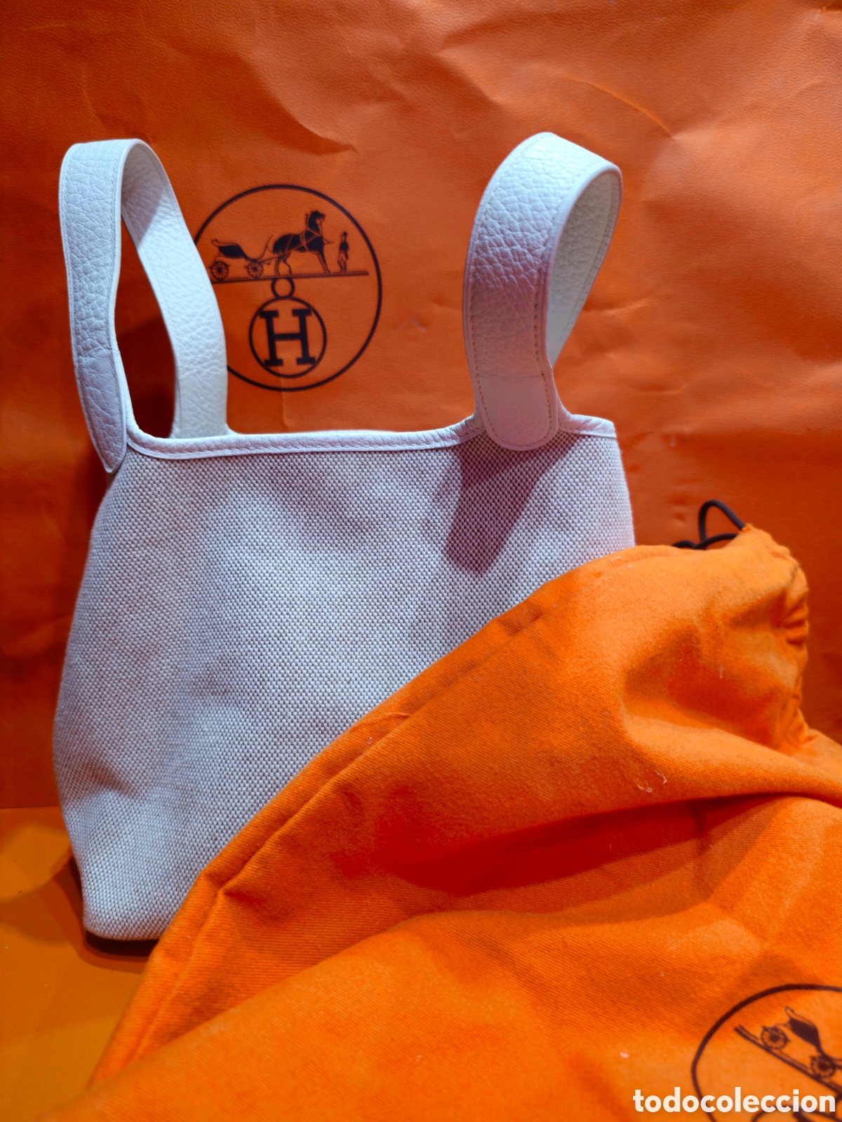 Vintage: Bolso Herm&egrave;s Picotin PM 18(2004) - Foto 30