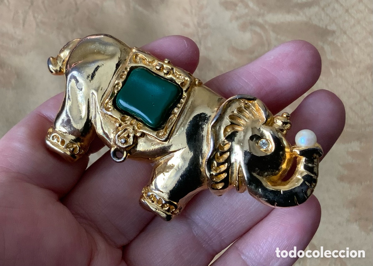 Vintage: BROCHE VINTAGE ELEFANTE - Foto 2