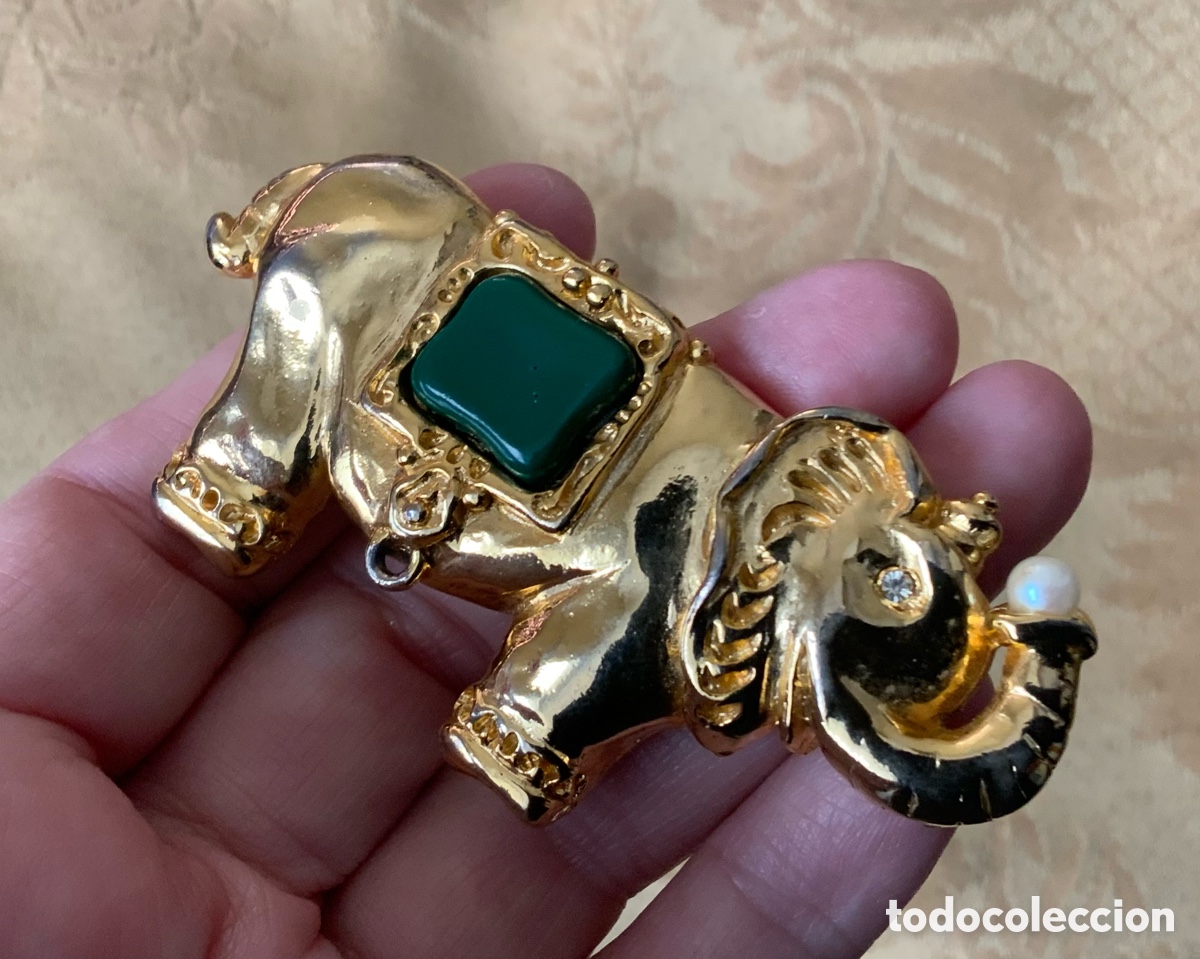 Vintage: BROCHE VINTAGE ELEFANTE - Foto 3
