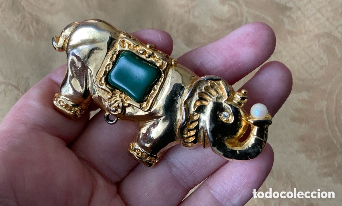 Vintage: BROCHE VINTAGE ELEFANTE - Foto 4