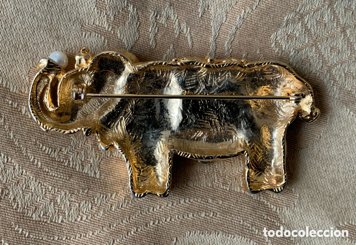 Vintage: BROCHE VINTAGE ELEFANTE - Foto 5