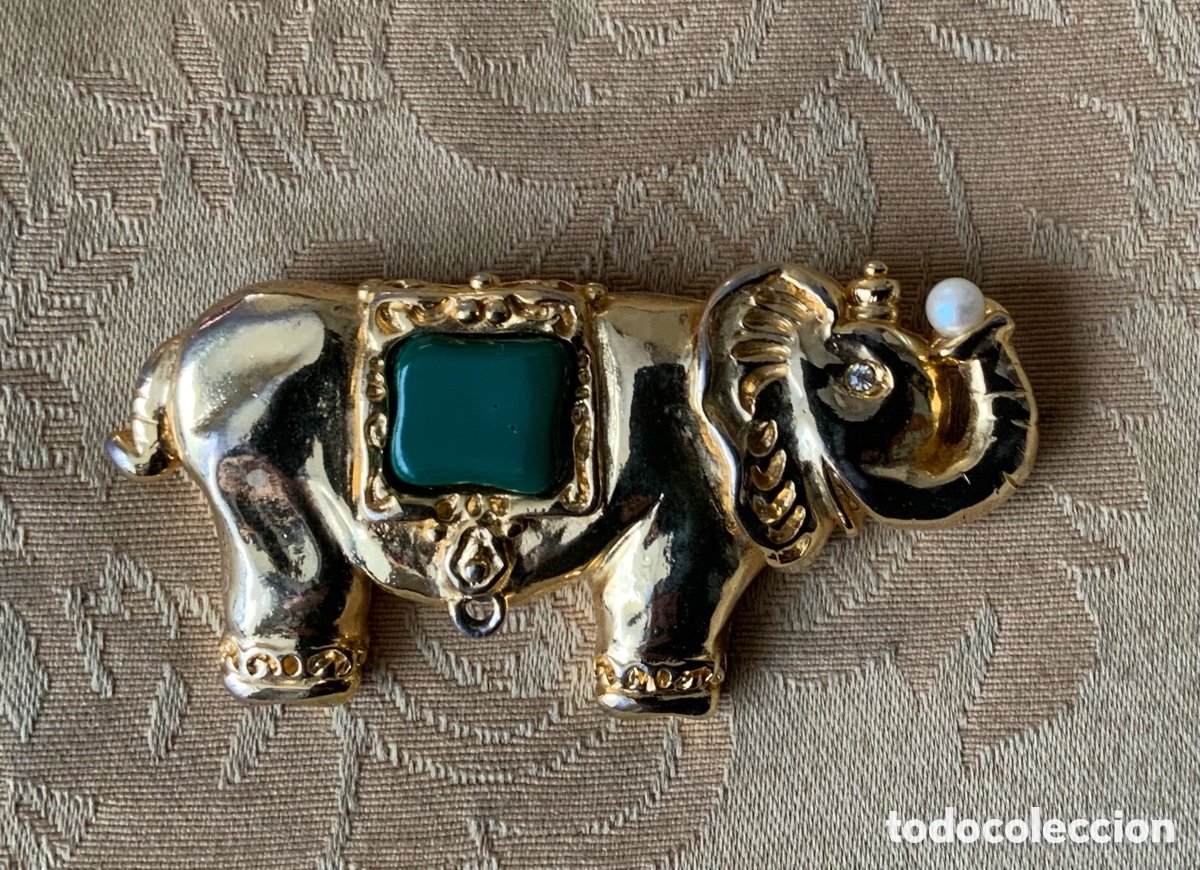 Vintage: BROCHE VINTAGE ELEFANTE - Foto 1
