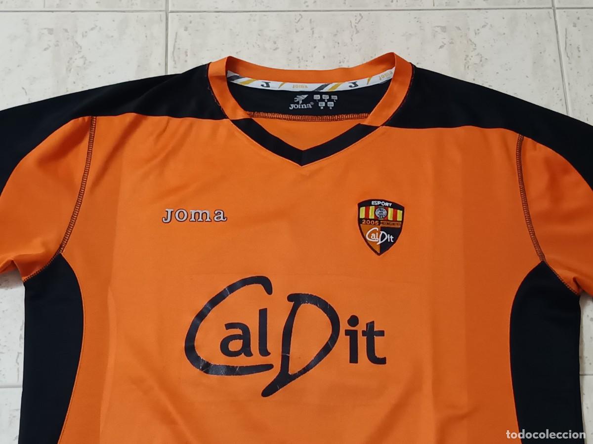 Vintage: VINTAGE CAMISETA CF MOLINS DE REI (BARCELONA) &ndash; MATCH WORN N&ordm; 9 MARGARITS . TALLA L