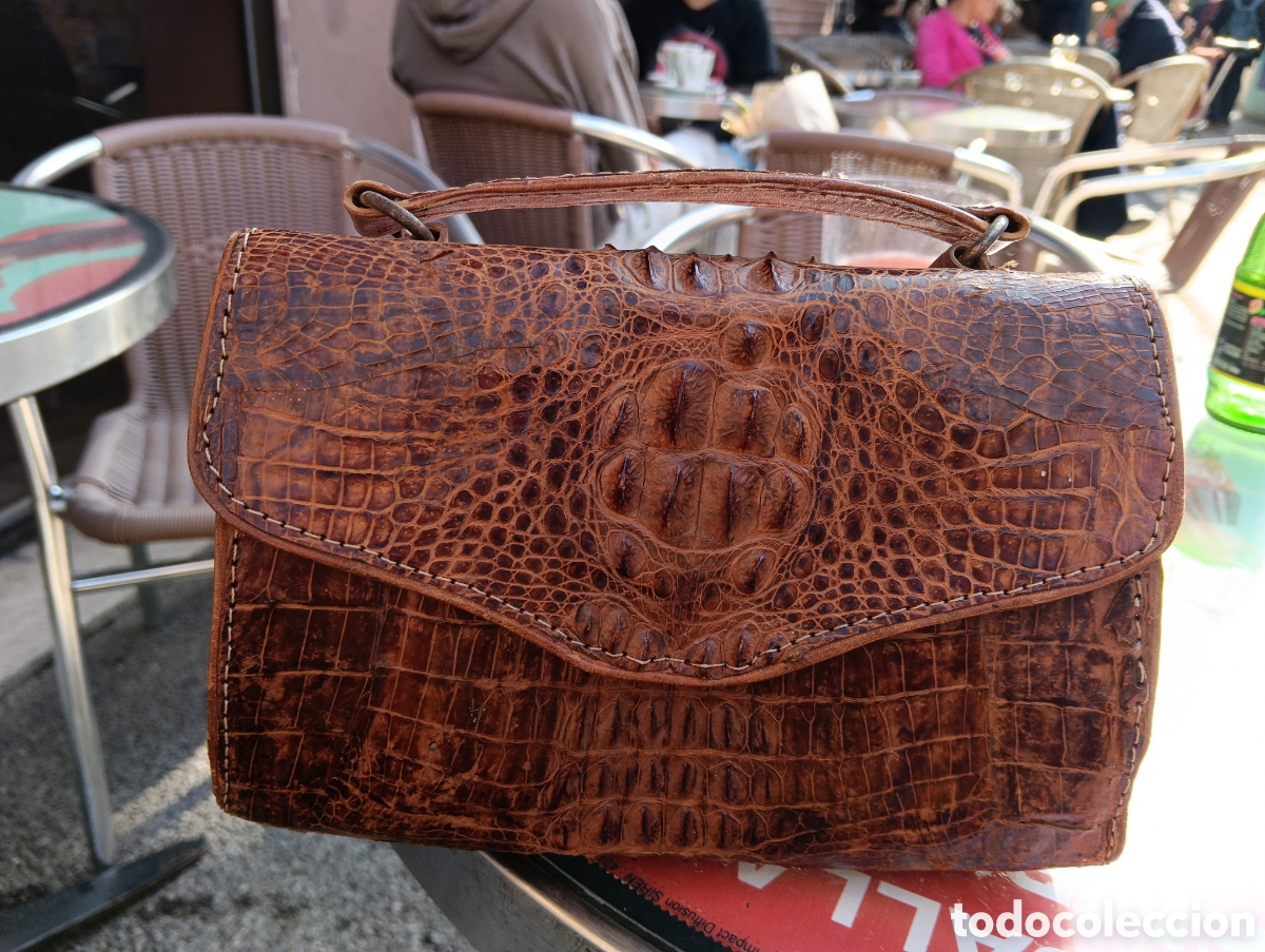 Vintage: Bolso se&ntilde;ora de piel aut&eacute;ntica no es copia ni imitaci&oacute;n