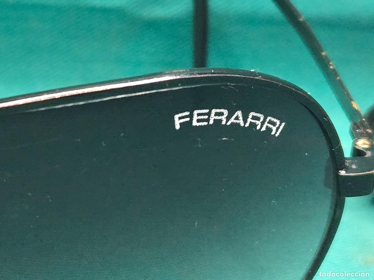 Vintage: GAFAS DE SOL PLEGABLES FERARRI - Foto 3