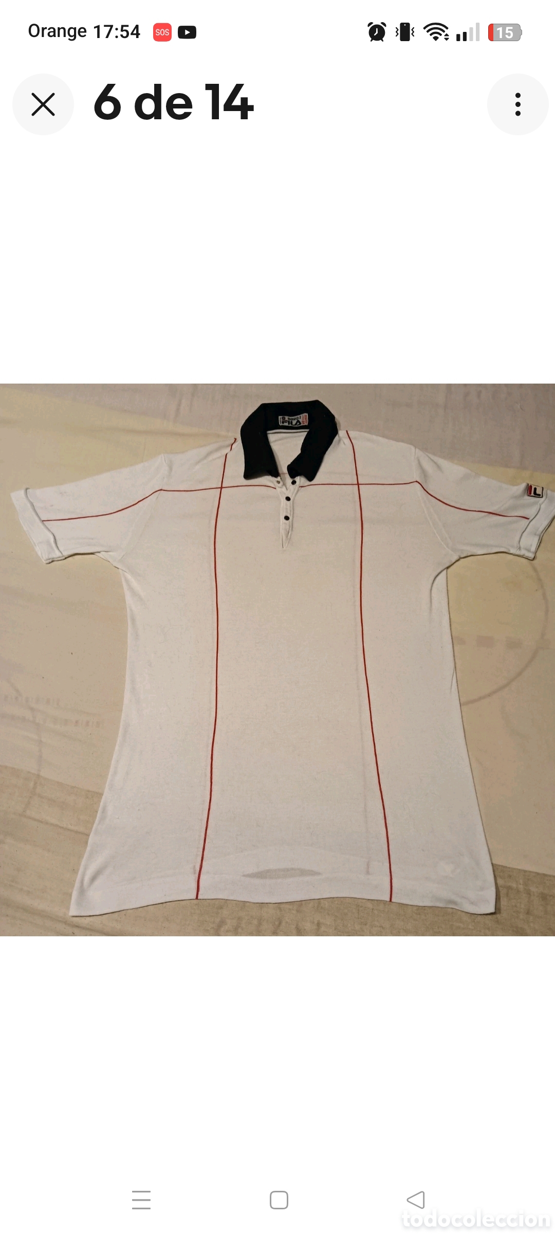 Vintage: Polo vintage de tenis Fila Bj&ouml;rn Borg