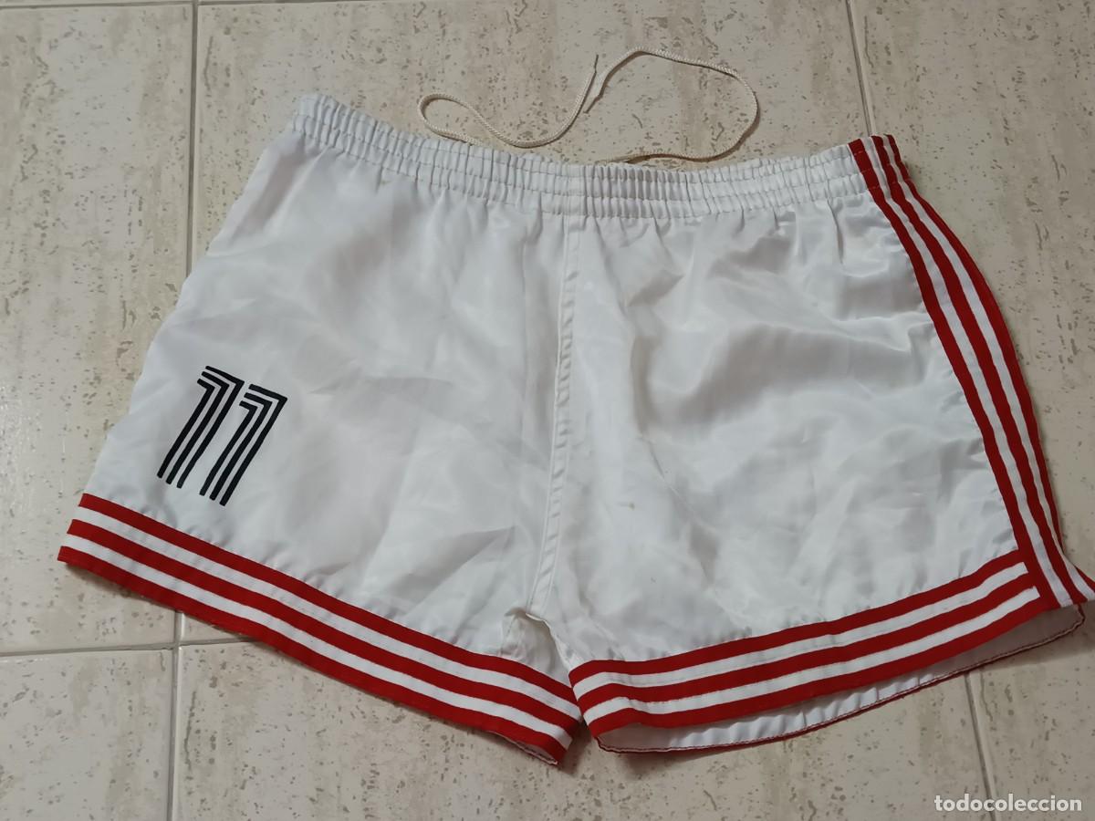 Vintage: Shorts Vintage Juan Casaballa A&ntilde;os 70 Match Worn Dorsal 11 Talla XL