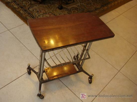 Vintage: Mesa auxiliar a&ntilde;os 50 - Foto 2