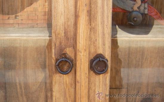 Vintage: mueble vitrina de madera, mue365 - Foto 6