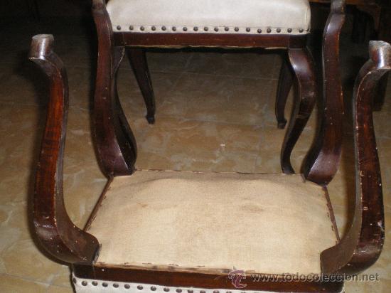 Vintage: BANQUETAS A&Ntilde;OS 50 - Foto 3