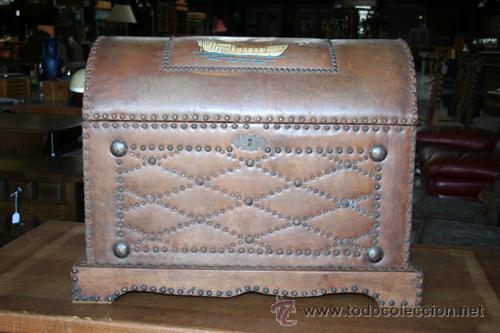 Vintage: COFRE EN PIEL REF.5288 - Foto 2