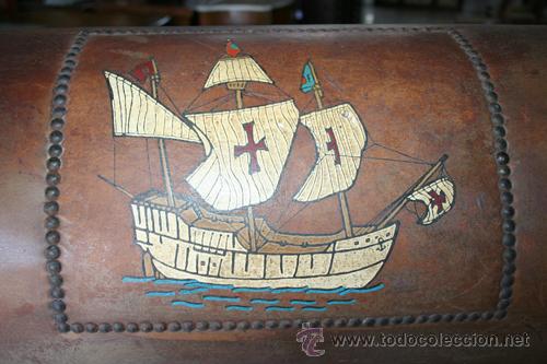 Vintage: COFRE EN PIEL REF.5288 - Foto 3