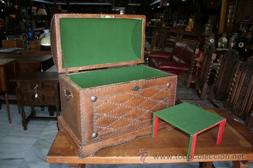 Vintage: COFRE EN PIEL REF.5288 - Foto 4