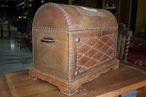 Vintage: COFRE EN PIEL REF.5288 - Foto 1