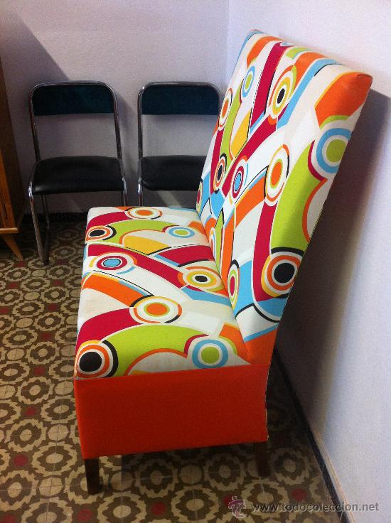 Vintage: sill&oacute;n- banco vintage - Foto 3