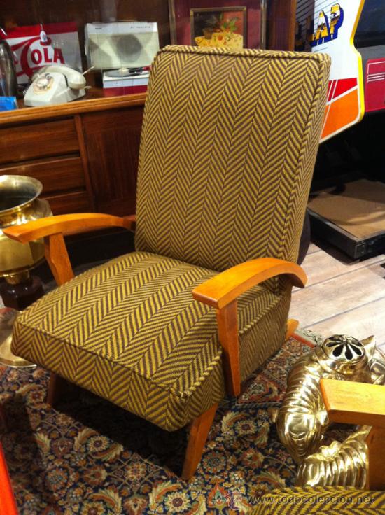 Vintage: sillon estilo escandinavo - Foto 4