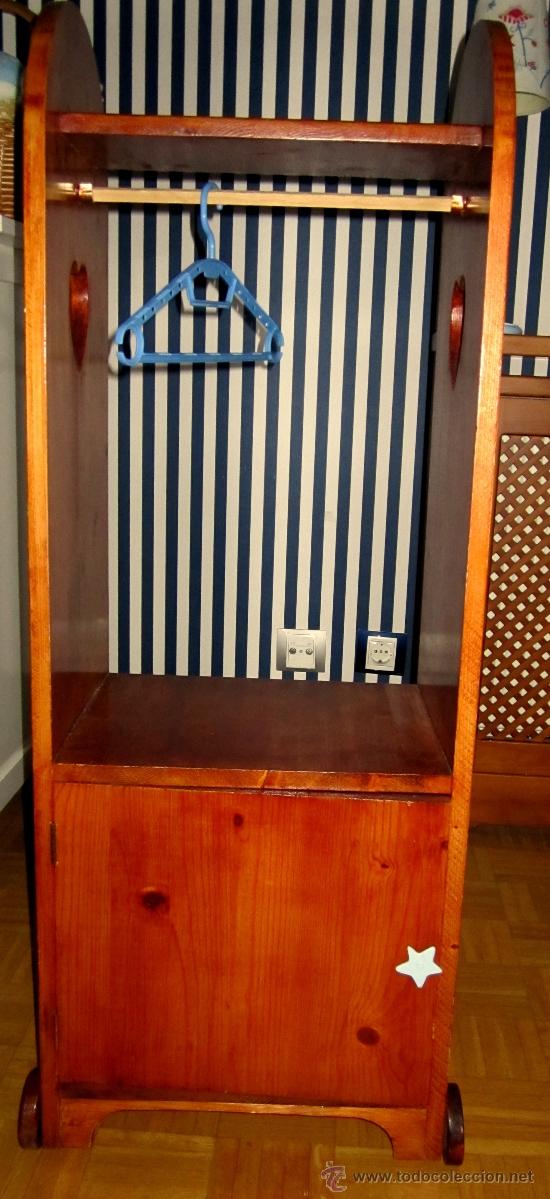 Vintage: BONITO ARMARIO PARA ROPA DE BEBE - Foto 2