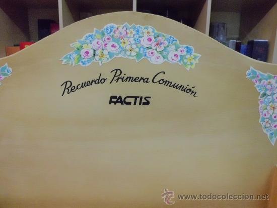 Vintage: mueble expositor de madera factis - Foto 2