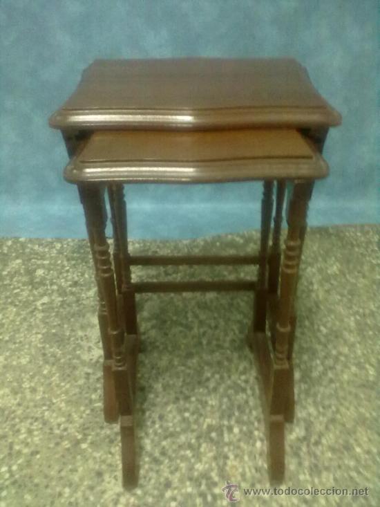 Vintage: MESAS NIDO VINTAGE MADERA - Foto 3